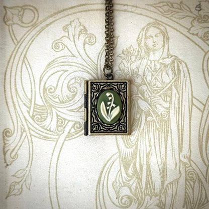 Lily of the Valley Locket