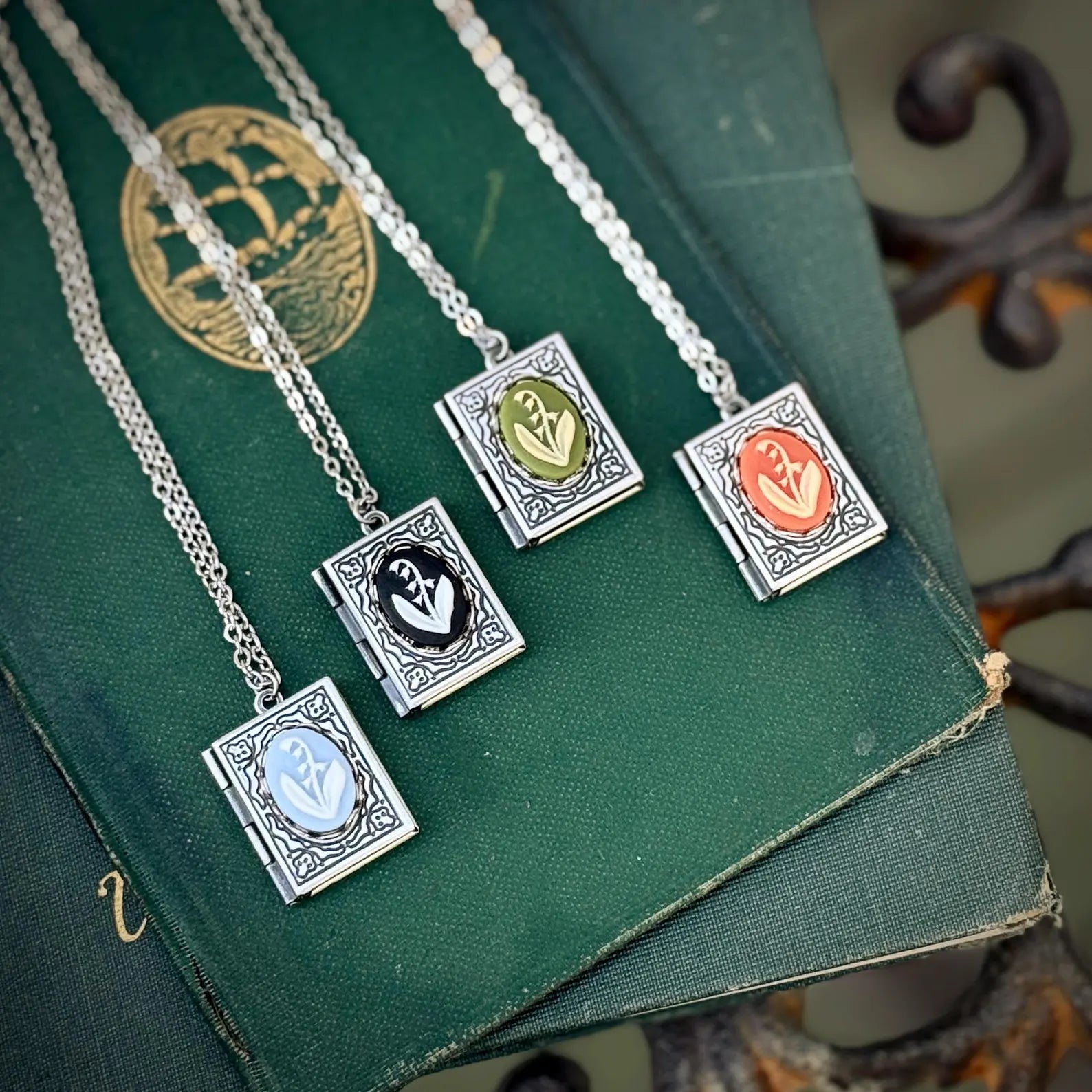 Lily of the Valley Locket