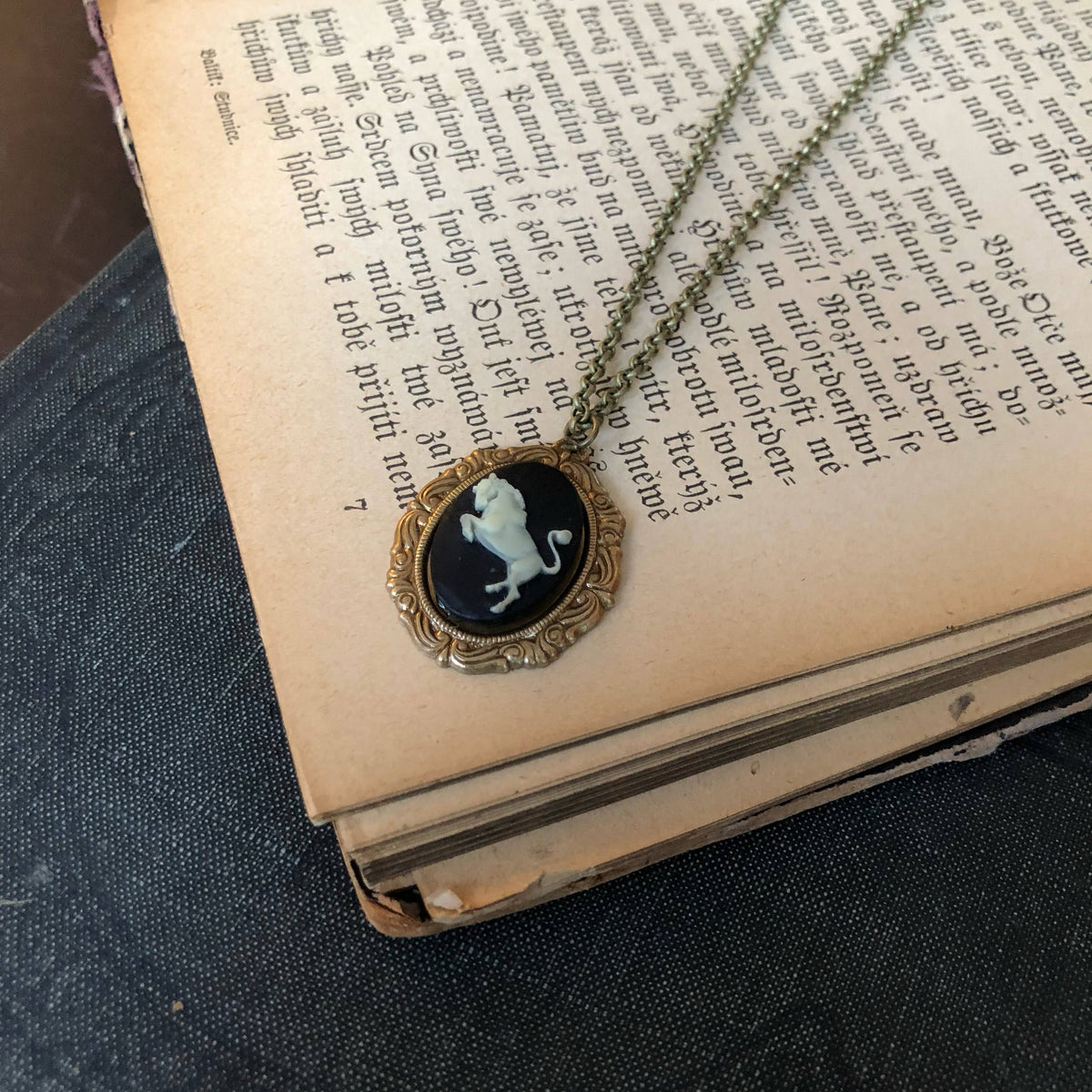 Zodiac Cameo Necklaces - Pick a Sign