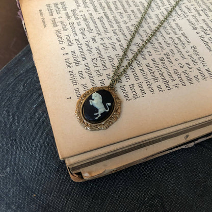 Zodiac Cameo Necklaces - Pick a Sign