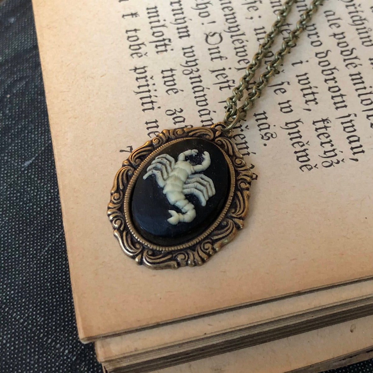 Zodiac Cameo Necklaces - Pick a Sign