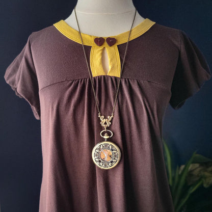 Koi Mechanical Pocket Watch