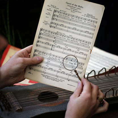 Art Deco Magnifying Glass Necklace