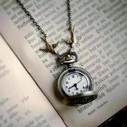 Watch Necklace Dragonfly