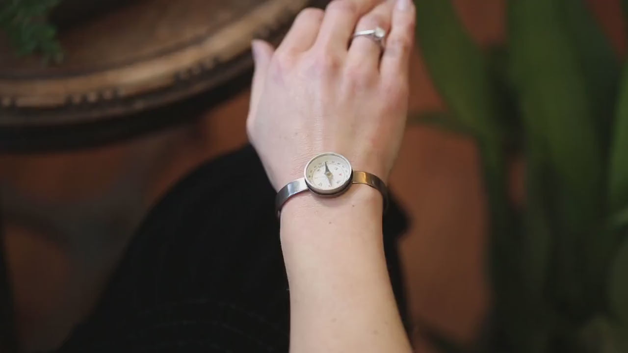 Compass Cuff Bracelet Unisex