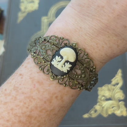 Mushroom Cameo Bracelet