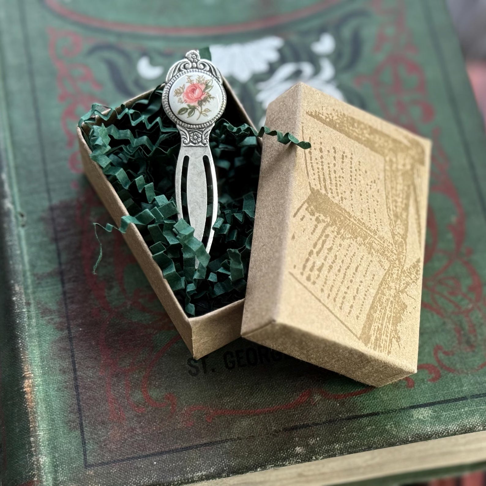 Victorian Rose Bookmark