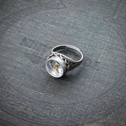 Silver Compass Ring