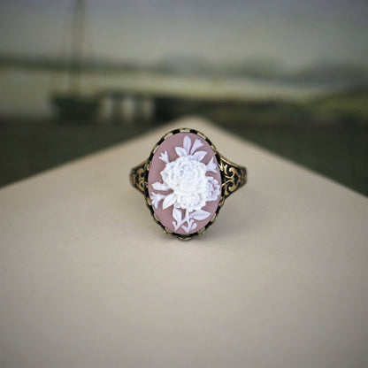 Bouquet Cameo Ring