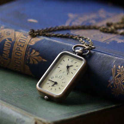 Pocket Watch Time Piece Necklace