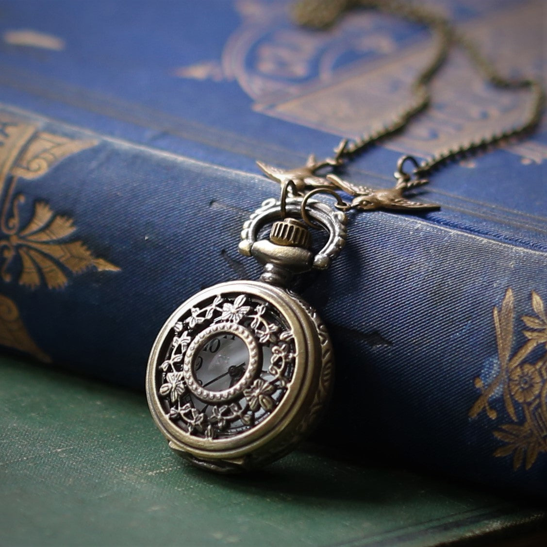 Brass Pocket Watch Pendant