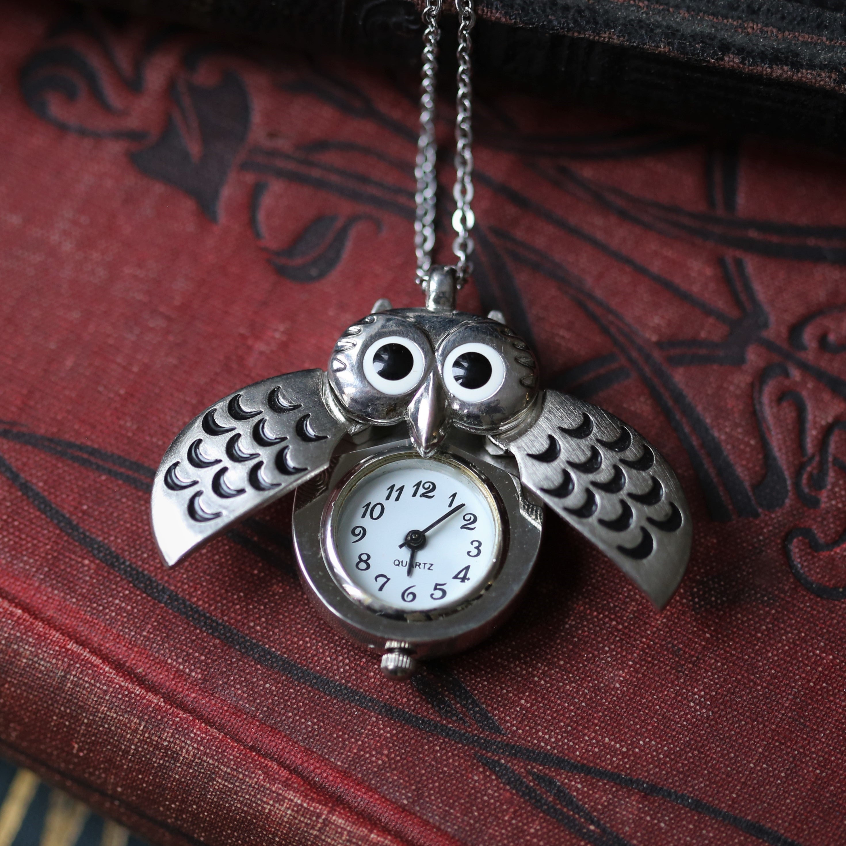 Owl Watch Necklace