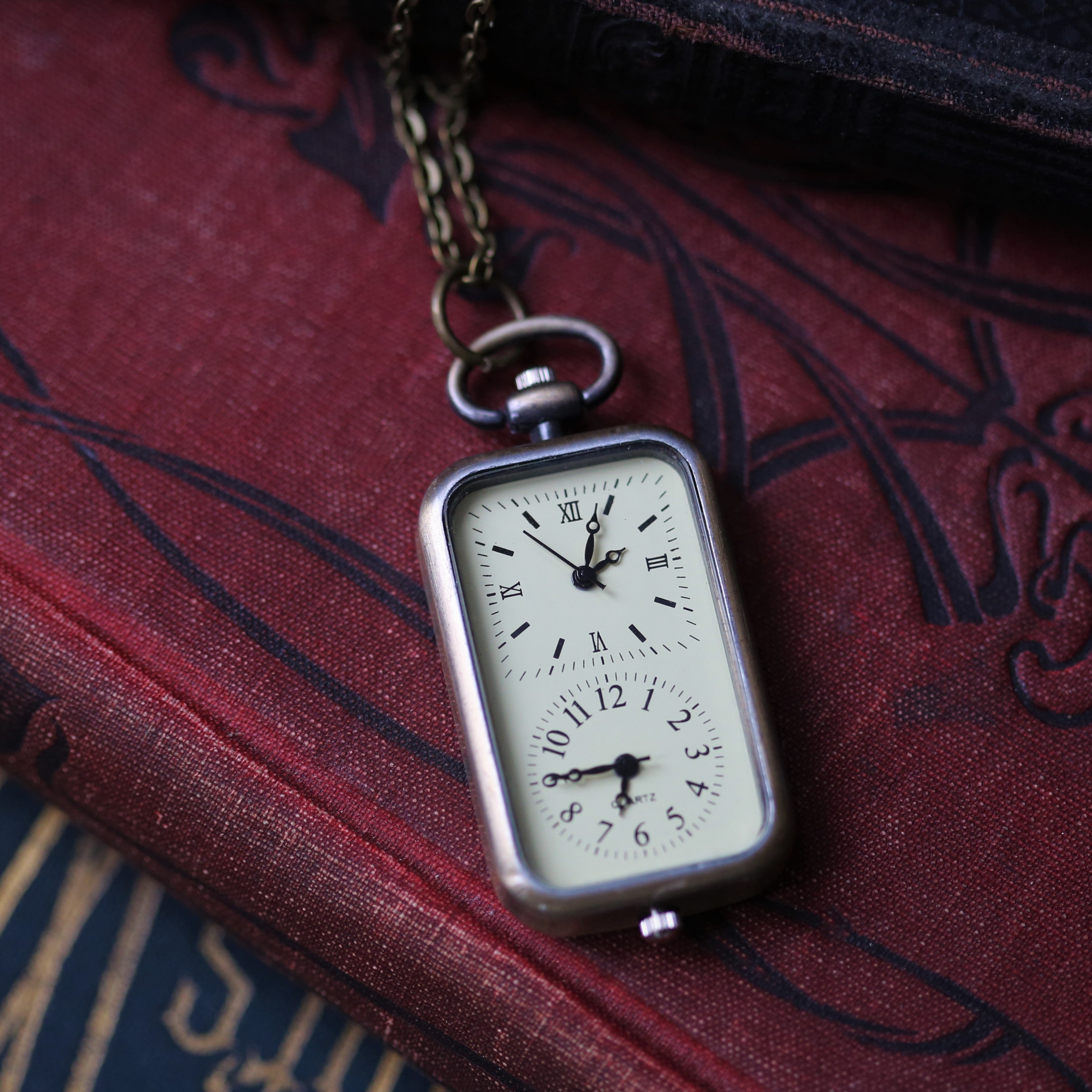 Pocket Watch Time Piece Necklace