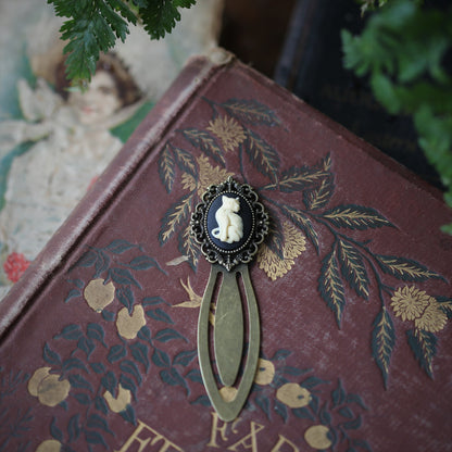 Cameo Filigree Brass Bookmark- Choose a Style