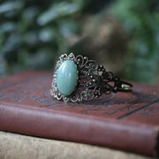 Aventurine Stone Vintage Style Necklaces, Rings and Earrings