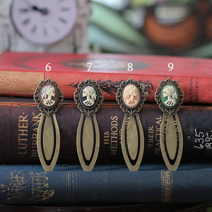 Skeleton Lady Filigree Bookmarks