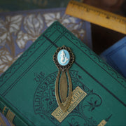 Literary Creature Brass Filigree Bookmarks - Choose a Style: Cat, Rabbit, Mermaid or Flamingo