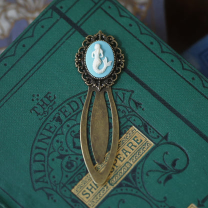 Cameo Filigree Brass Bookmark- Choose a Style