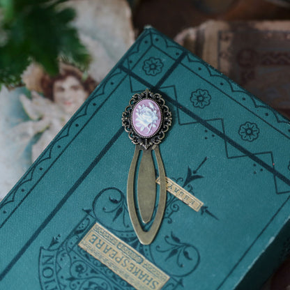 Floral Filigree Cameo Bookmarks