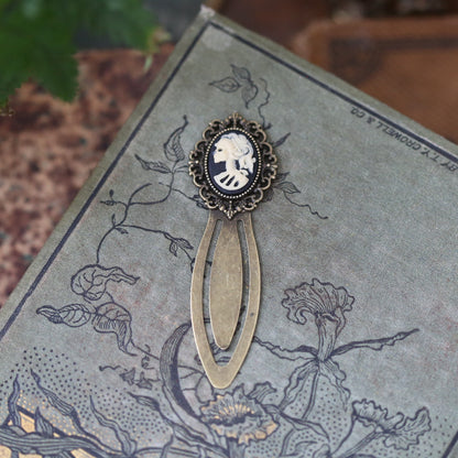 Cameo Filigree Brass Bookmark- Choose a Style