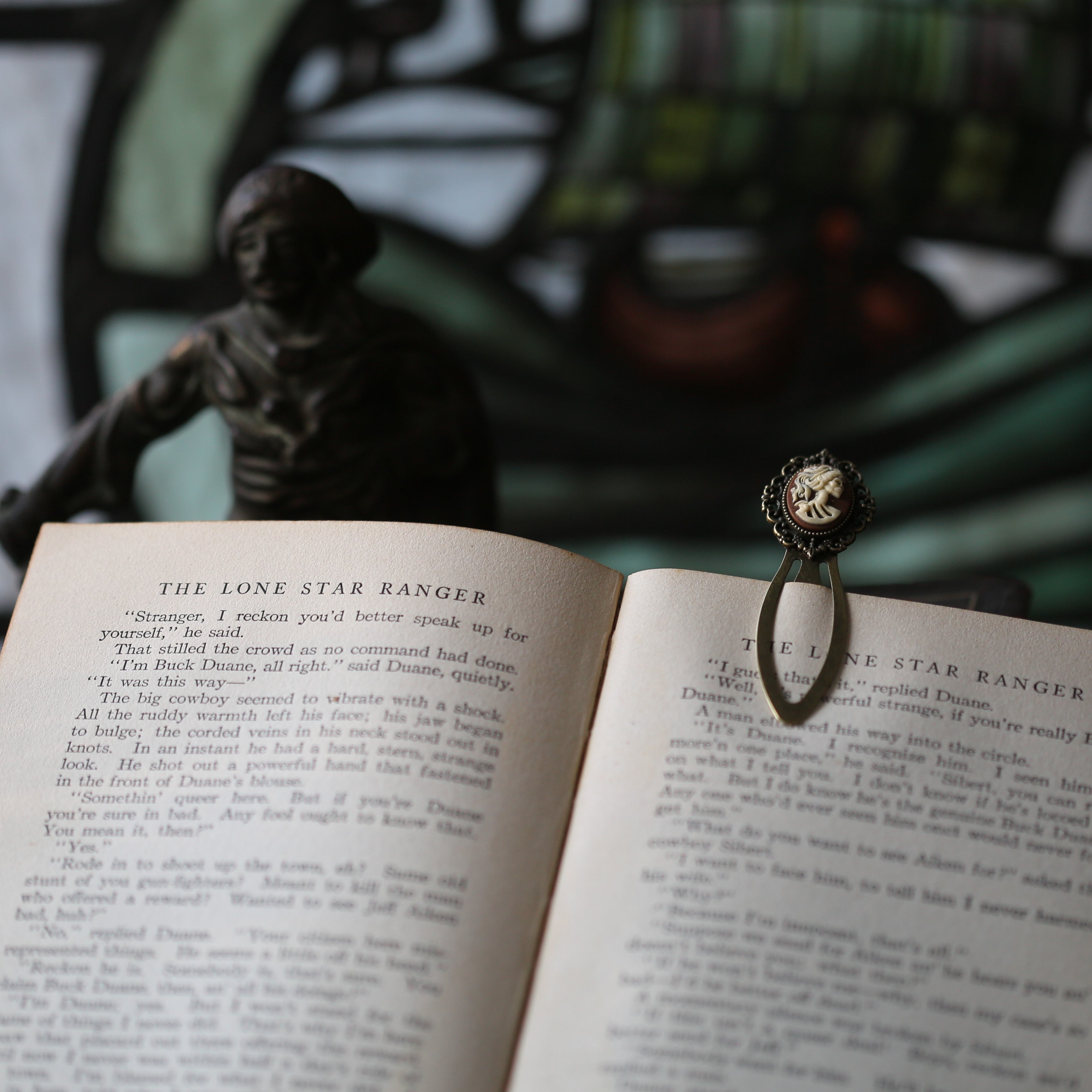 Skeleton Lady Filigree Bookmarks