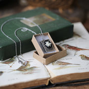 Cameo Book Locket - Bee, Angel, Thistle and Hummingbird