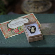Butterfly Cameo Rings  Choose Orange, Blue, Ivory or Black