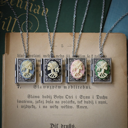 Zombie Cameo Book Locket