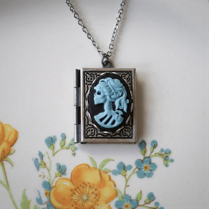 Zombie Cameo Book Locket