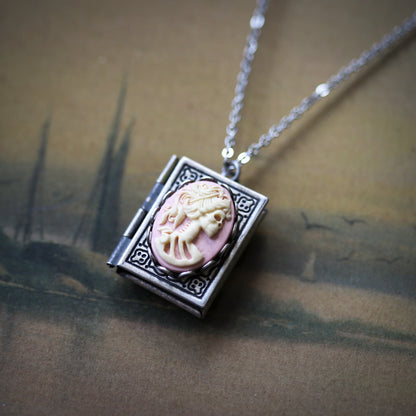 Zombie Cameo Book Locket