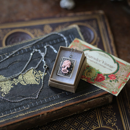 Zombie Cameo Book Locket