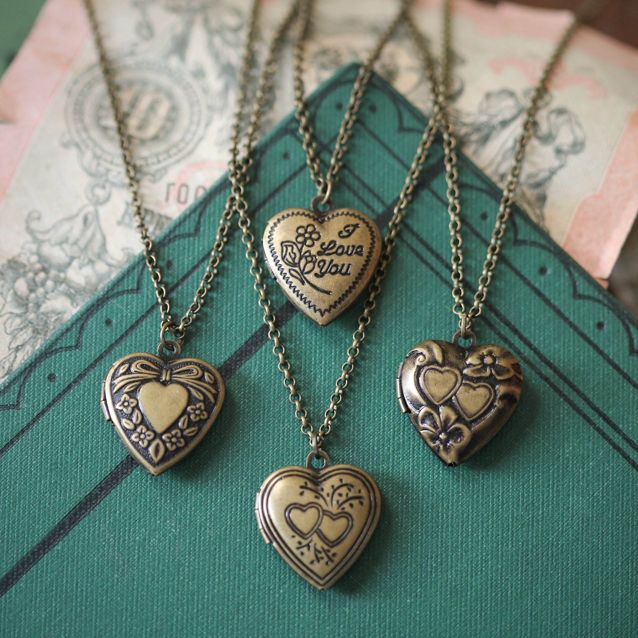 Heart Locket Necklaces