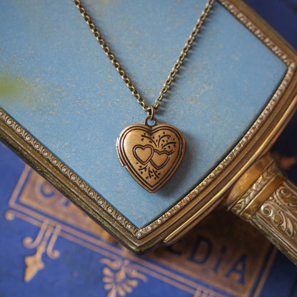 Heart Locket Necklaces - Choose a Style