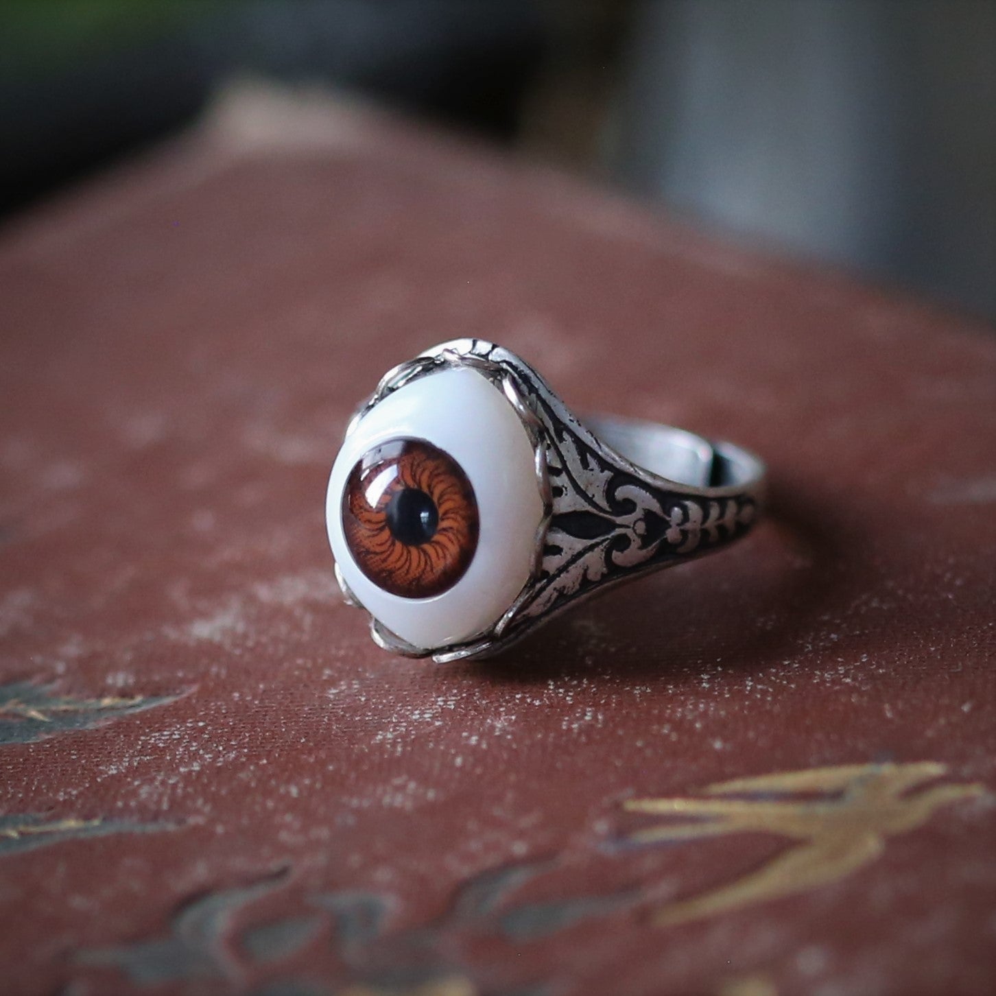 Vintage Eye Ball Ring