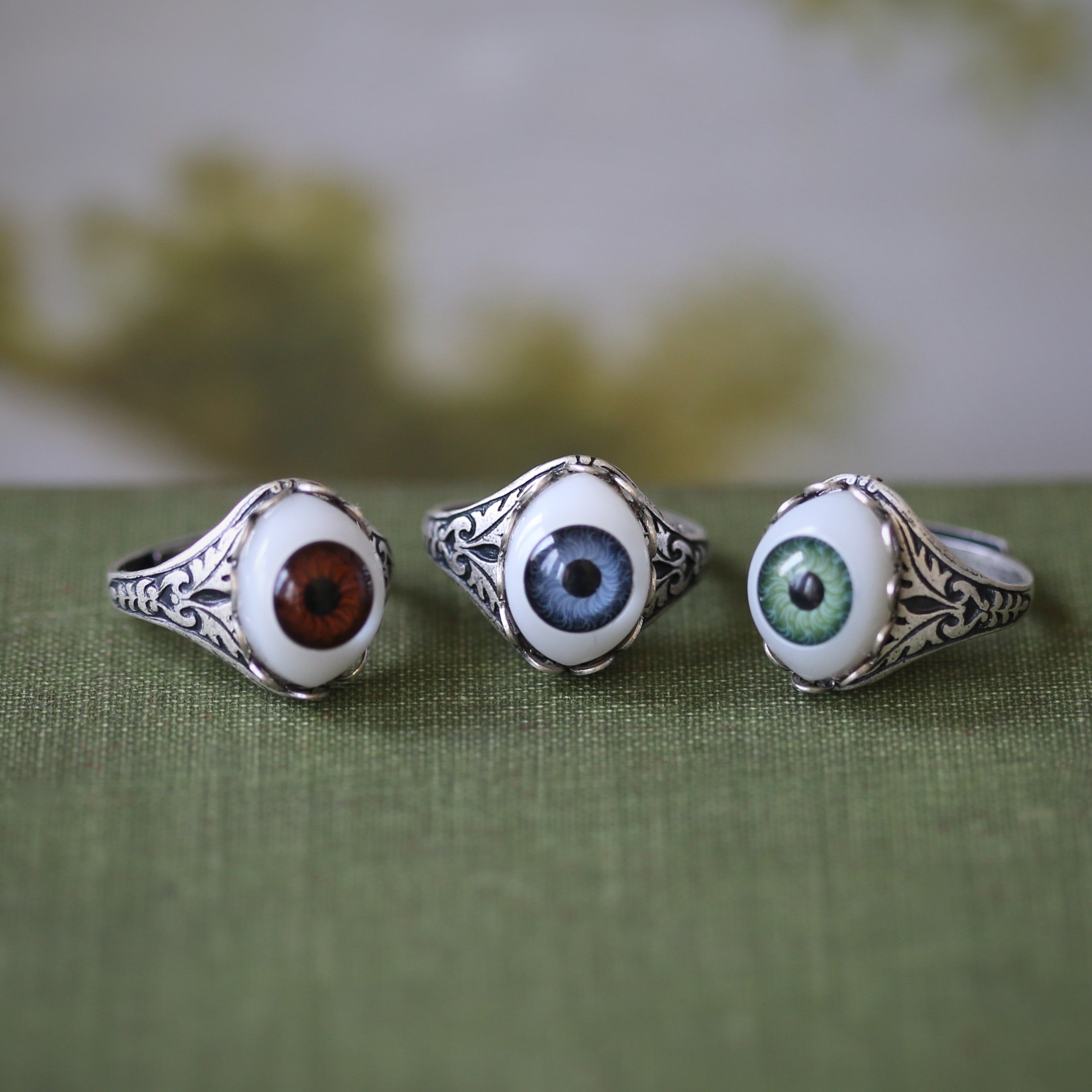 Vintage Eye Ball Ring