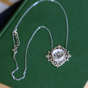 Silver Filigree Compass Necklace - Choose a Style