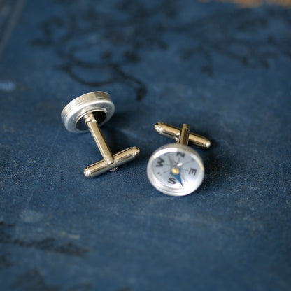 Compass Cuff Links