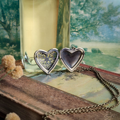 Venetian Lace Heart or Circle Lockets