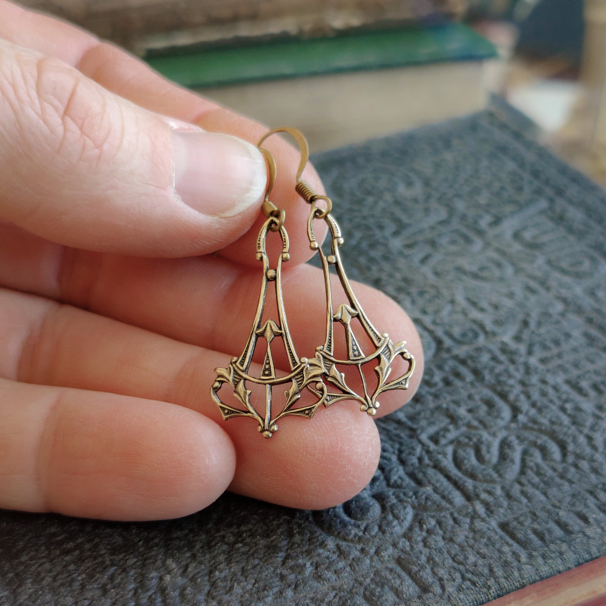 Victorian Filigree Earrings