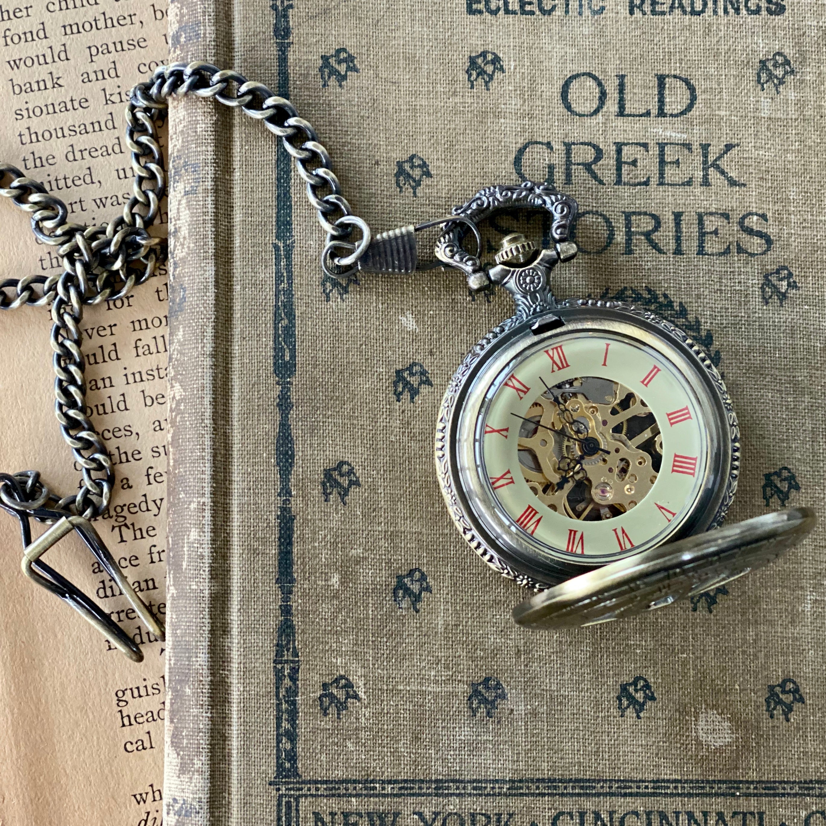 Time Lord Mechanical Pocket Watch