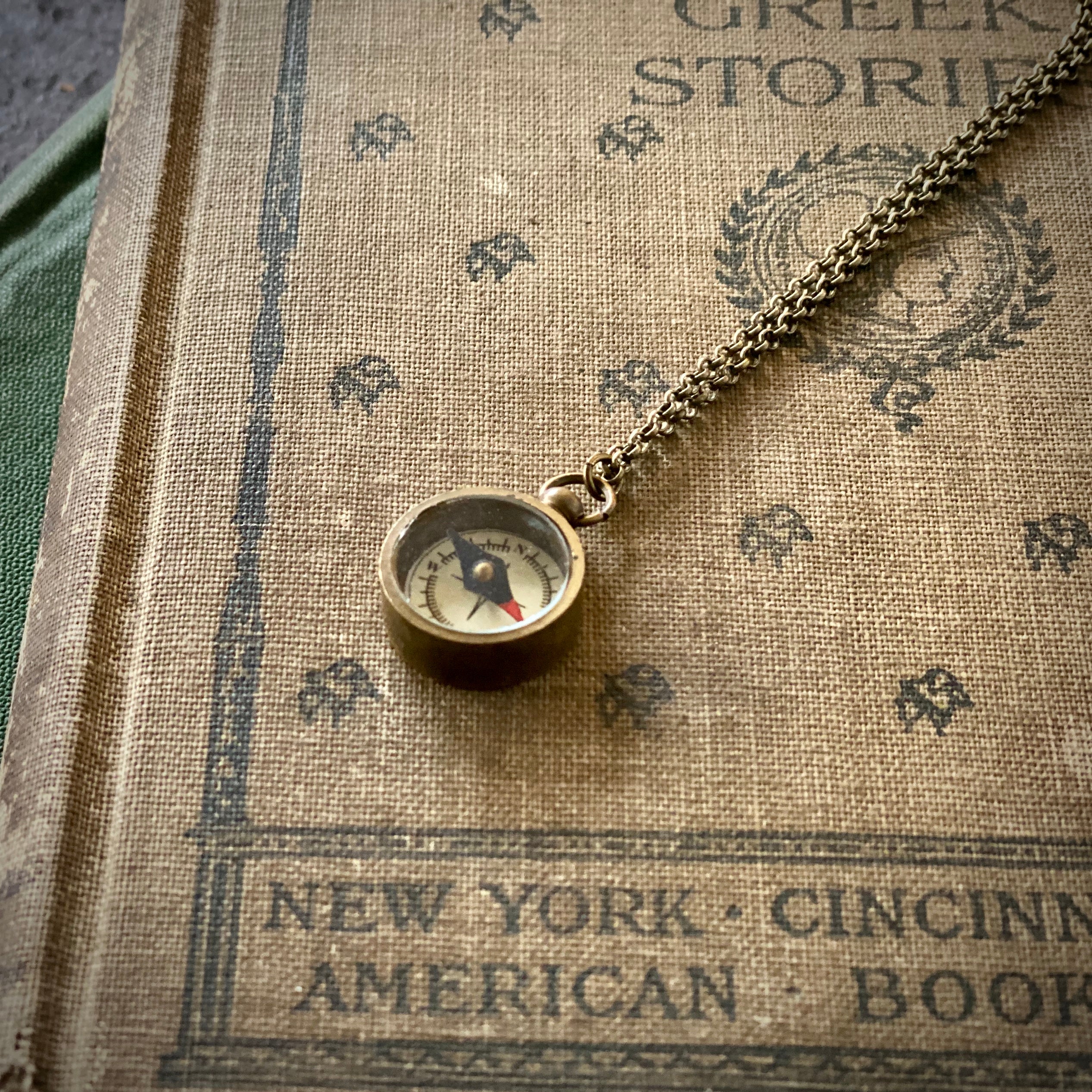 Small Compass Necklace