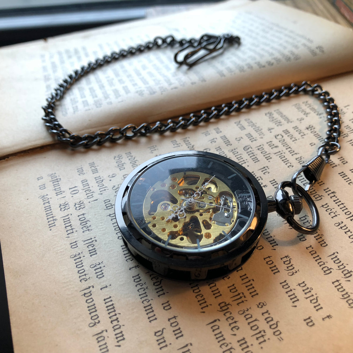 black-pocket-watch-mens-fob. 