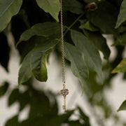 Celtic Key Pendant Necklace