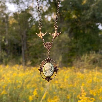 Victorian Lady Cameo Necklace