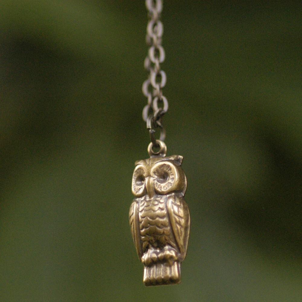 Hedwig Owl Earrings or Necklace