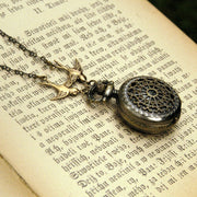 Small Pocket Watch Necklace