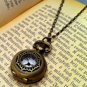 Brass Pocket Watch Necklace number 3