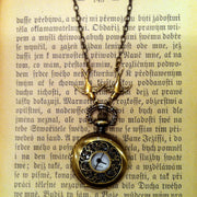 Brass Pocket Watch Necklace number 4