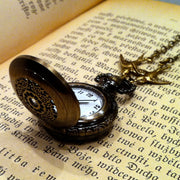 Brass Pocket Watch Necklace number 8
