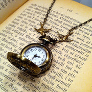 Brass Pocket Watch Necklace number 9